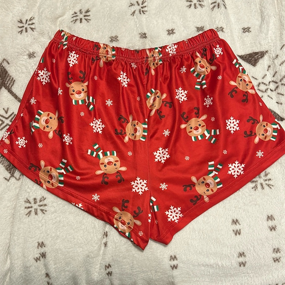 Christmas Themed PJ Shorts